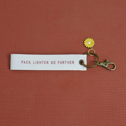 Go Further  |  Wristlet Keychain