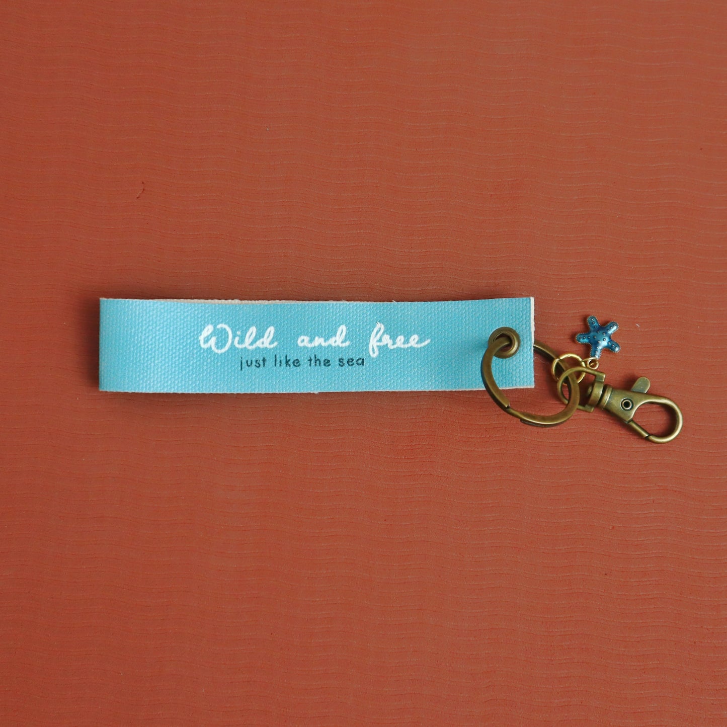 Wild & Free | Wristlet Keychain