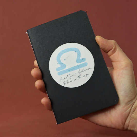 Libra | Kraft Pocket Notebook