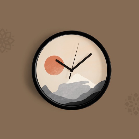 Mt. Kailash Sunrise | Artistic & Contemporary Wall Clock