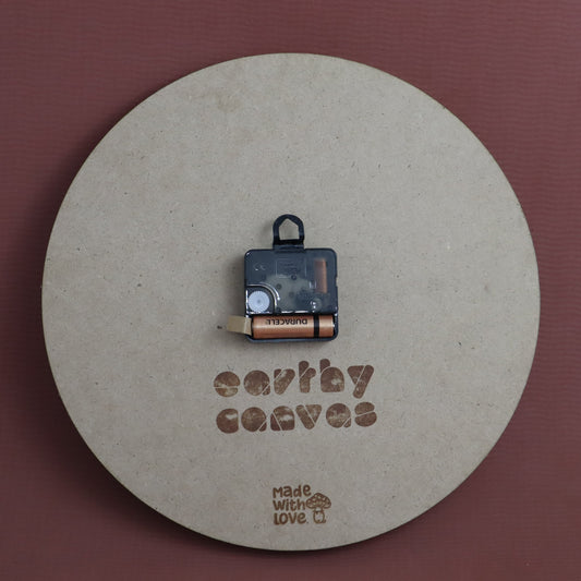 Enjoy the now |  Handcrafted Wall Clock