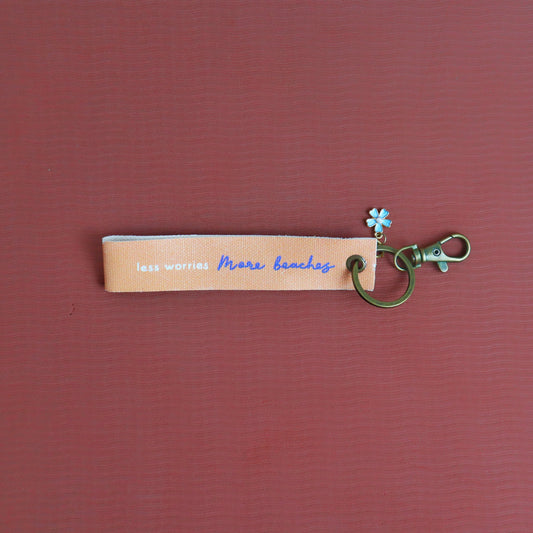 More Beaches  |  Wristlet Keychain