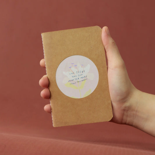 Seeds Matter | Kraft Pocket Notebook